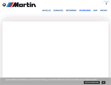 Tablet Screenshot of bmw-martin.de